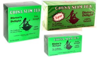 China Slim Tea Weight Loss Diet Tea Super or Extra Strength 3~36 Boxes 