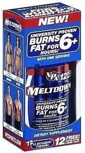 Meltdown Fat Burner Supplement 72 Bioliqud capsules by VPX