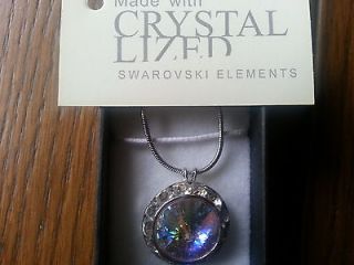 Genuine Swarovski Elements 20mm AB Crystal 19 Gift Boxed Pendant 