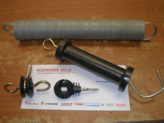   NEW** SPRING GATE KIT   ELECTRIC FENCING COIL GATE INSULATORS HANDLE