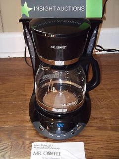 mr coffee programmable 12 cup coffee maker dwx23 time left