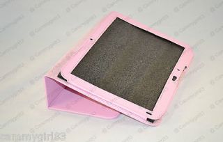 Pink Leather Case Cover Portfolio For Motorola Xoom Tablet 10.1