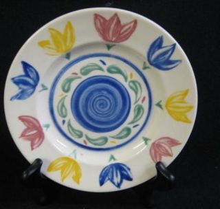 english ironstone tableware floral tulip bread plate s from canada