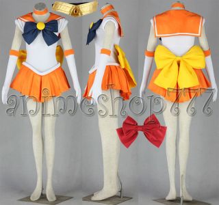   Moon Sailor Venus Aino Minako Cosplay Costume Tailored Free Shipping