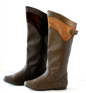 womens leather boots in Clothing, 