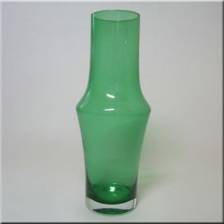 riihimaki riih imaen tamara aladin green glass vase 1376 from