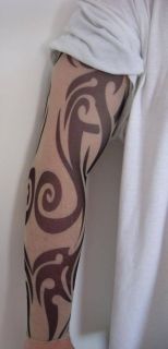 tattoo sleeve cloth arm art tribal swirl t33 from united