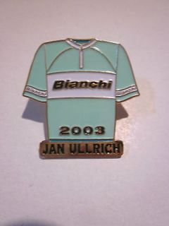   Ullrich Bianchi Road Bicycle Tour De France Pro Cycling Team Bike PIN