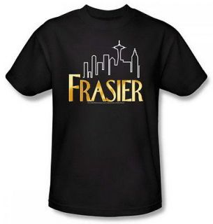 frasier city logo black adult shirt cbs250 at more options