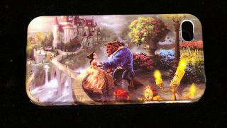 New Disney Belle Beauty And The Beast Castle Hard Back Cover Case 