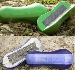 Riders Rasp   Purple and Green Ideal to manicure your horses feet