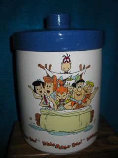 The Flintstones Characters Ceramic Cookie Jar Container