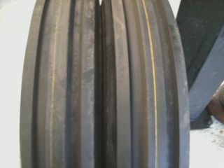 TWO 600x19, 600 19 3 RIB 6 ply thorn resistant Farm Tractor Tires with 