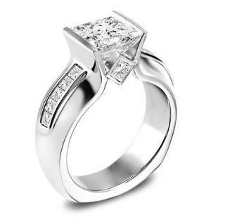 ct princess tension set diamond engagement ring time left