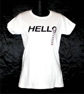 Soul Disco LIONEL RICHIE Hello TEE 2 Sides GIRLS NEW TAGS SMALL 