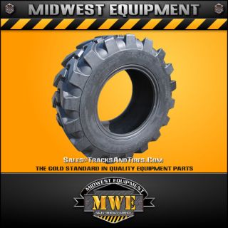 Four   14.00 24 12PLY BACKHOE TIRE BY SOLIDEAL (Grader/Trencher)