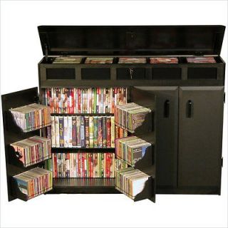 Venture Horizon Top Load CD DVD Media Storage Cabinet, Available 