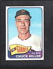 1961 Topps 538 Chuck Hiller High Number 30 Vintage Beauty