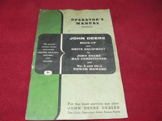 John Deere HookUP & Drive Equipment for Hay Conditioners & Mow 