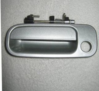 toyota camry 1992 1996 silver metallic 1c8 door handle driver