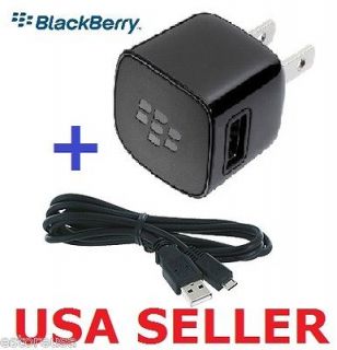 wall travel home charger micro usb data cable for blackberry