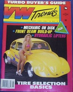 vw trends may 1991 magazine turbo buyers guide returns accepted