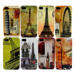 Nice 8pcs New Beautiful Hard Back Cover Case for Iphone 4S CA29