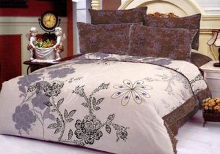   Duvet Cover Set from Le Vele, 6PCs King Size Bed in a Bag   Aphrodite