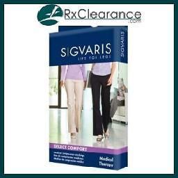 Sigvaris 860 Select Comfort Series 20 30mmHg Womens Closed Toe Knee 