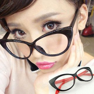 Cat Eyes Design Eyeglasses Glasses 3Colors Fashion Vintage Classical 