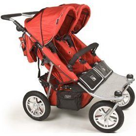 valco baby 2009 2010 trimode twin stroller scarlet new newest