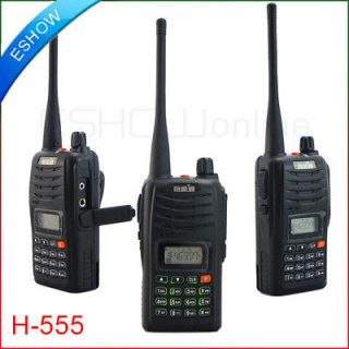   Portable Walkie Talkie UHF/VHF 7W 199CH Portable Two Way Radio H555