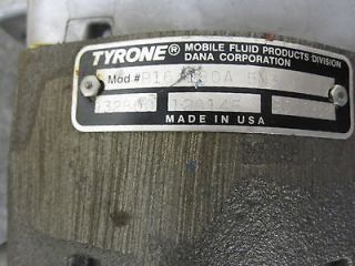 new gresen tyrone hydraulic pump p16 180a 5n3 time left