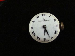 vintage b m geneve 17j wristwatch movement caliber 550 time