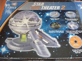 Edu Science Uncle Milton Star Theater 2: 3 D Space Projector Combo