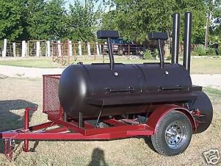 new bbq pit smoker and charcoal grill trailer time left