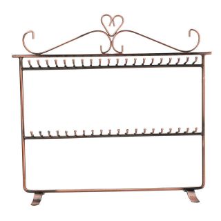 New Delicate Necklace Jewelry Display Stand Rack Holder Bronze T 011B