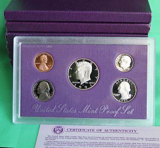   Lot of 10 United States Mint TEN 5 Coin Proof Sets Complete as Issued