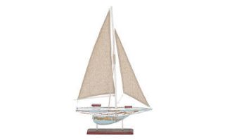 Newly listed On Sale New Wood Sailing Boat A Stylish Sail Boat Replica 
