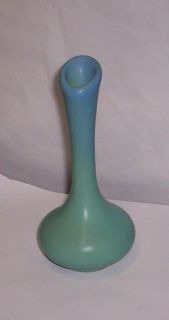 van briggle art pottery bud vase turquoise usa pottery time