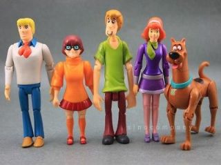   Doo SHAGGY And DAPHNE FRED VELMA And DOG 4 Action FIGURE M100E