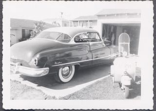   Car Photo 1950 Buick & 1950s Motor Scooter Home Sweet Home 796022