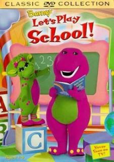 barney lets play school in VHS Tapes