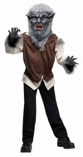 Child Vicious Wolf Man Halloween Holiday Costume Party Large 12 14