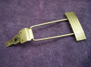 VINTAGE 1950s GIBSON NICKEL ARCHTOP GUITAR TAILPIECE KAY HARMONY 