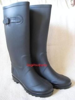 MARC JACOBS LTD Rubber Matte Rain Boots 9/39 Wellies Shoes