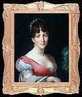 lady ann dollhouse picture framed miniature fine art expedited 
