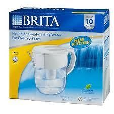 Brita Everyday water Pitcher SMART filter 10 Cups PLUS System FILTERS 
