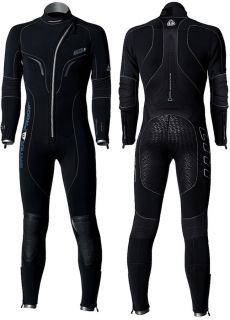     Mens W1 5mm Scuba Diving Wetsuit / Semi Dry Suit with Front Zipper