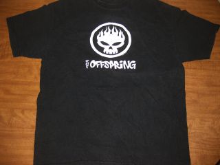 OFFSPRING Conspiracy of One logo OG large T shirt south Cali punk 2000